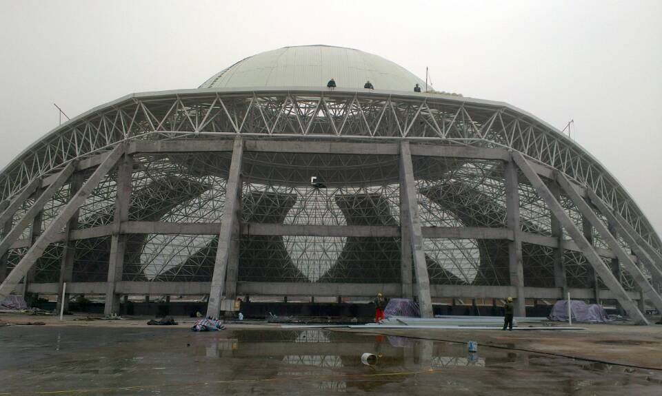 双鸭山温泉馆网架工程